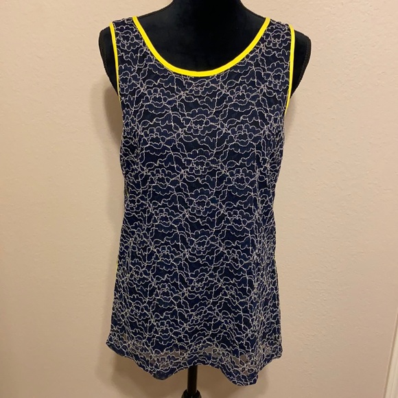 Banana Republic Tops - Banana Republic Sleeveless Lace Top